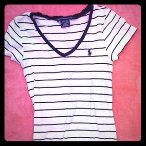 Ralph Lauren sport striped t-shirt